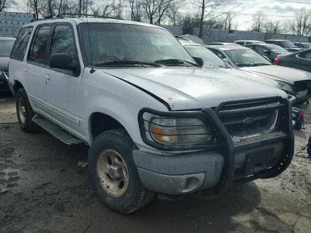 1FMZU73E7YZC51855 - 2000 FORD EXPLORER X WHITE photo 1