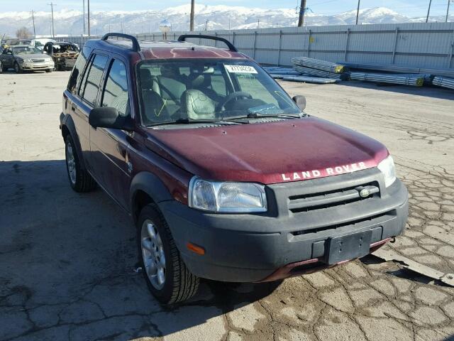 SALNY22242A390597 - 2002 LAND ROVER FREELANDER BURGUNDY photo 1