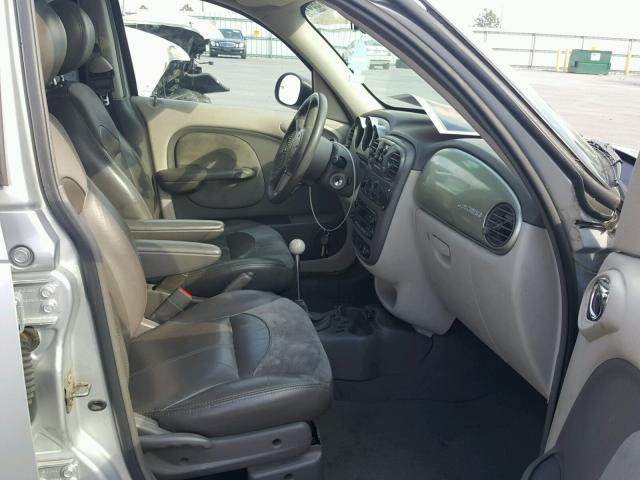 3C8FY68B12T232350 - 2002 CHRYSLER PT CRUISER SILVER photo 5