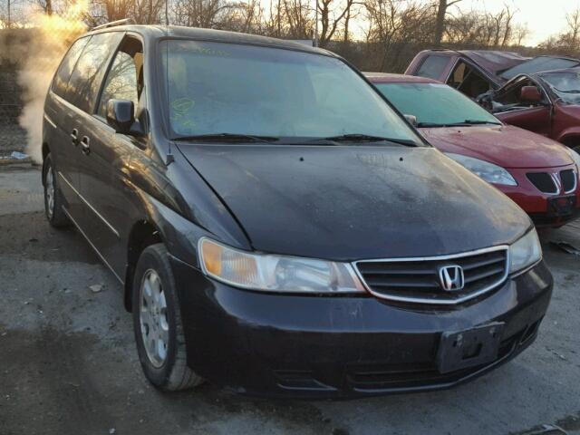 5FNRL18743B142038 - 2003 HONDA ODYSSEY EX BLACK photo 1