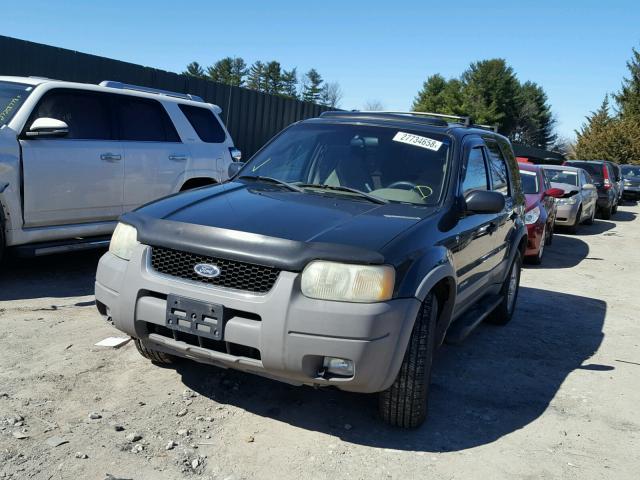 1FMCU04161KC38571 - 2001 FORD ESCAPE XLT GREEN photo 2