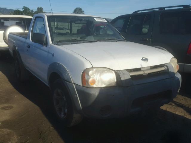 1N6DD21S61C352384 - 2001 NISSAN FRONTIER X WHITE photo 1