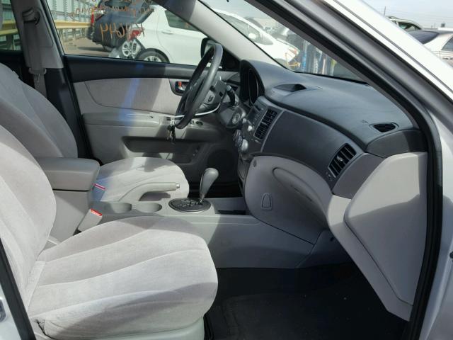 KNAGE228595281028 - 2009 KIA OPTIMA LX SILVER photo 5