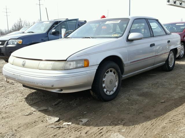 1MECM5046NA659573 - 1992 MERCURY SABLE GS SILVER photo 2