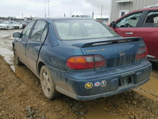 1G1NE52J92M598510 - 2002 CHEVROLET MALIBU LS მწვანე ფოტო 3