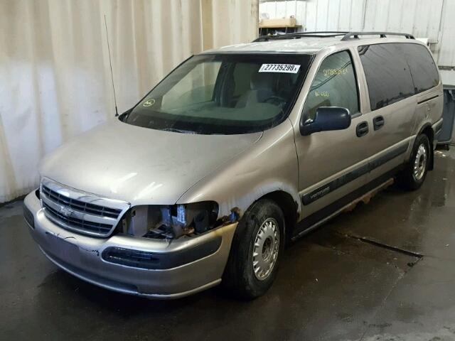 1GNDX03E72D266980 - 2002 CHEVROLET VENTURE TAN photo 2