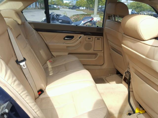 WBAGH8335XDP03119 - 1999 BMW 740 IL BLUE photo 6