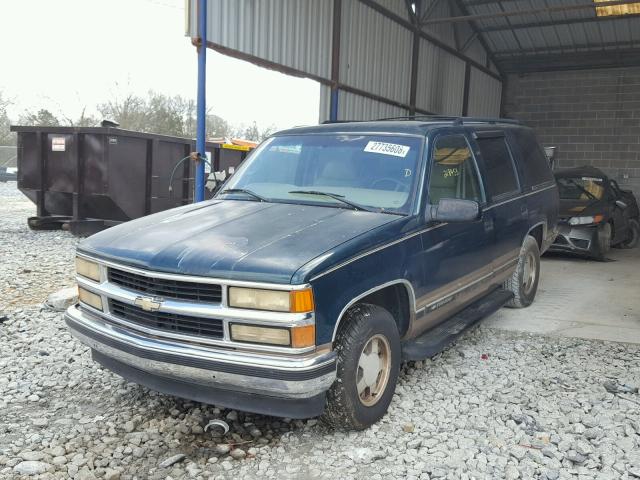 1GNEC13R3WJ342761 - 1998 CHEVROLET TAHOE C150 TWO TONE photo 2