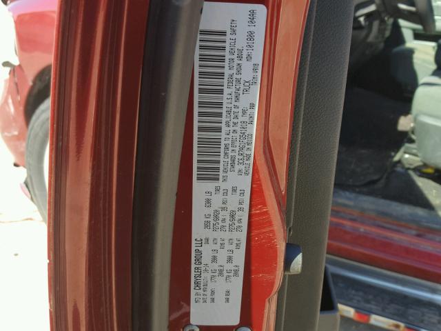 3C6JR7AG1FG541018 - 2015 RAM 1500 ST RED photo 10