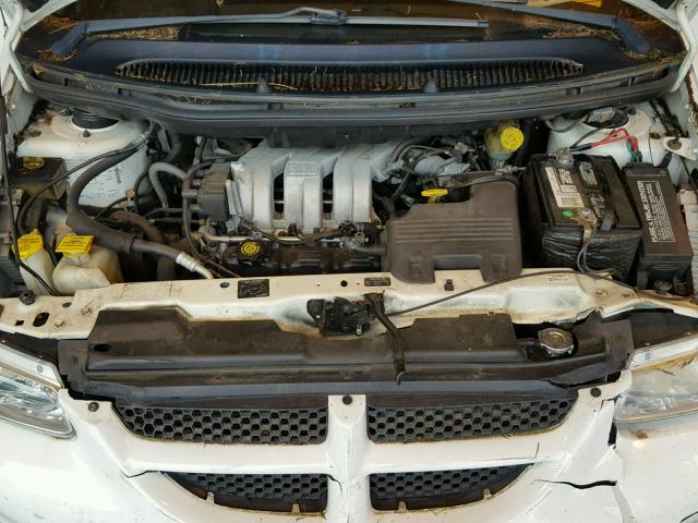 2B4GP45G6YR715192 - 2000 DODGE CARAVAN SE WHITE photo 7