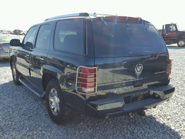 1GYEK63N32R225421 - 2002 CADILLAC ESCALADE L BLACK photo 3