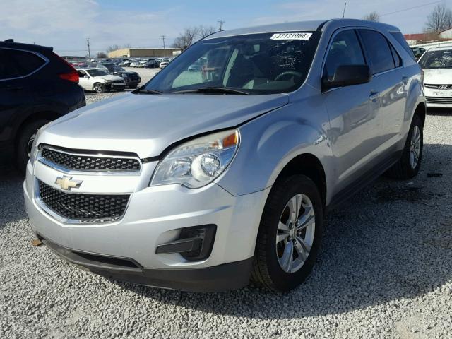 2CNFLCEC8B6458722 - 2011 CHEVROLET EQUINOX SILVER photo 2