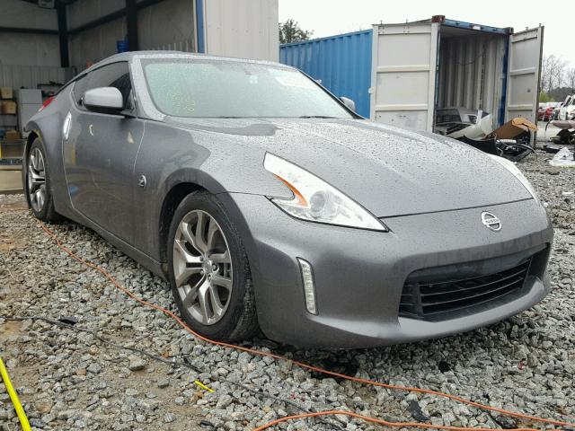 JN1AZ4EH1EM636588 - 2014 NISSAN 370Z BASE GRAY photo 1