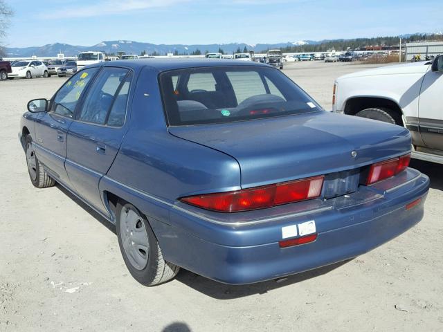 1G4NJ52M6VC413543 - 1997 BUICK SKYLARK GR BLUE photo 3