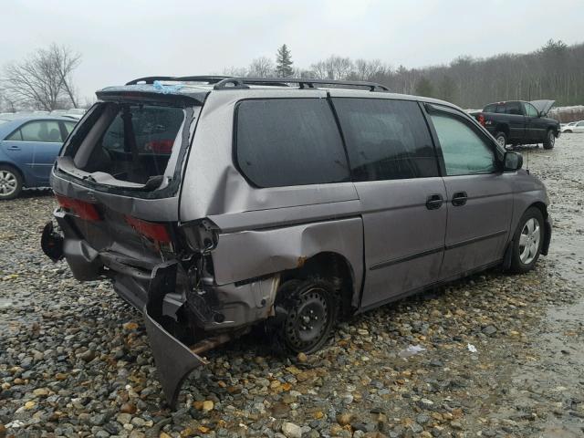 2HKRL1854YH503548 - 2000 HONDA ODYSSEY LX GRAY photo 4