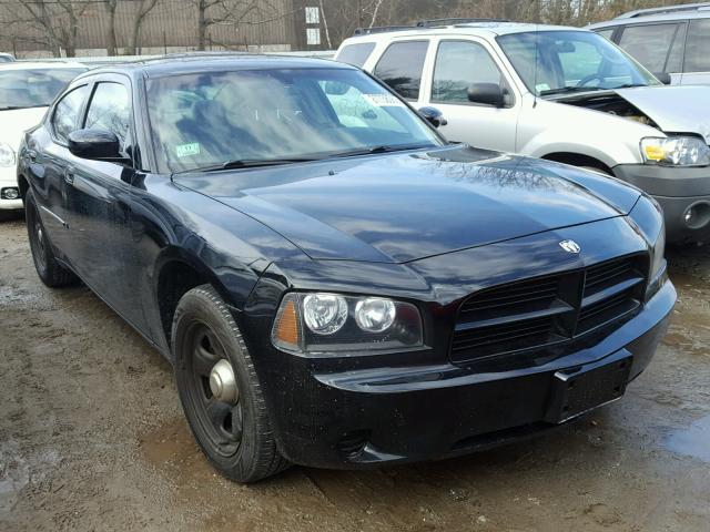 2B3KA43H86H503781 - 2006 DODGE CHARGER SE BLACK photo 1