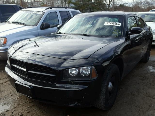 2B3KA43H86H503781 - 2006 DODGE CHARGER SE BLACK photo 2