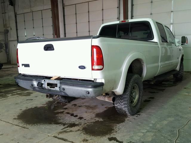 1FTSW31P13EB35905 - 2003 FORD F350 SRW S WHITE photo 4