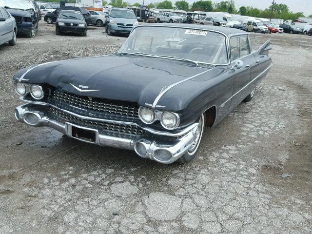 59B123916 - 1959 CADILLAC DEVILLE BLACK photo 2