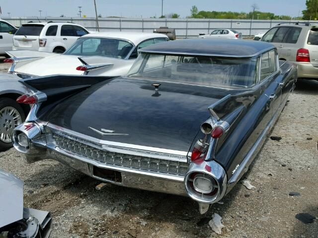 59B123916 - 1959 CADILLAC DEVILLE BLACK photo 4