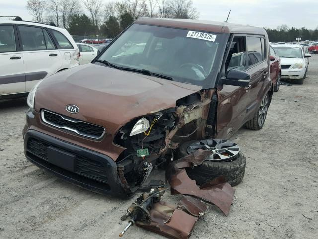 KNDJT2A6XC7425487 - 2012 KIA SOUL + BROWN photo 2