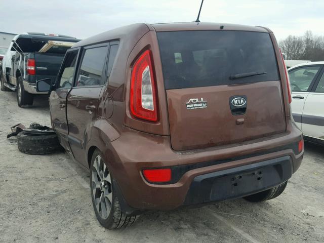KNDJT2A6XC7425487 - 2012 KIA SOUL + BROWN photo 3