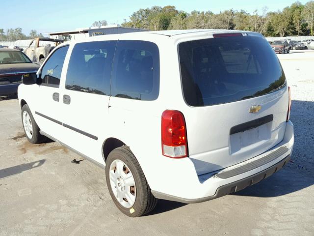 1GNDU23188D159219 - 2008 CHEVROLET UPLANDER L WHITE photo 3