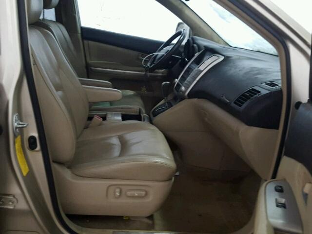 JTJHW31U760018036 - 2006 LEXUS RX 400 TAN photo 5