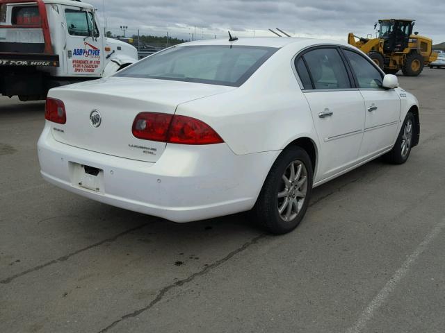 1G4HD57276U255740 - 2006 BUICK LUCERNE CX WHITE photo 4