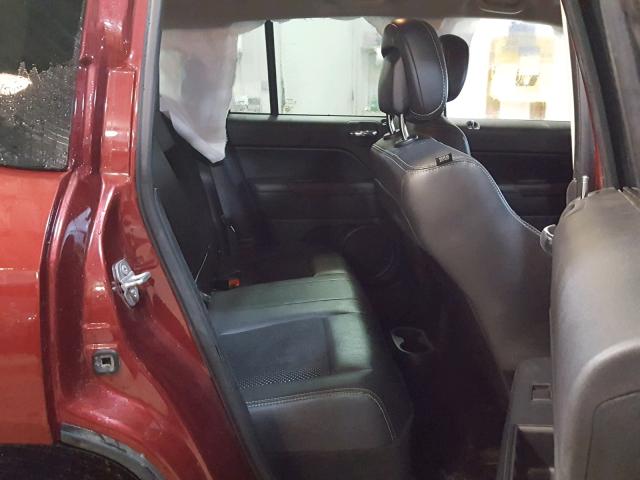 1C4NJDBB9FD293178 - 2015 JEEP COMPASS SP RED photo 6