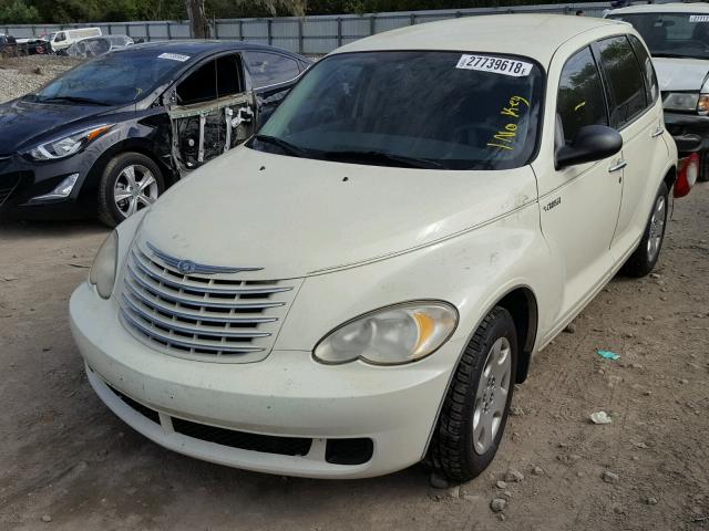 3A4FY48BX6T367090 - 2006 CHRYSLER PT CRUISER CREAM photo 2