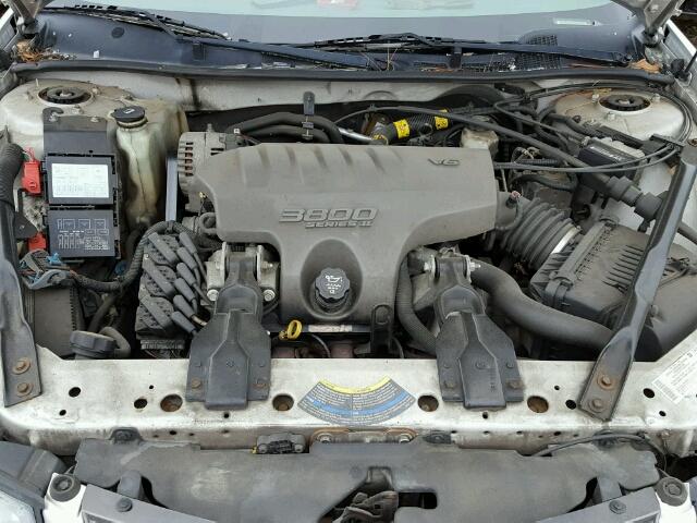 2G1WH52K849229724 - 2004 CHEVROLET IMPALA SILVER photo 7