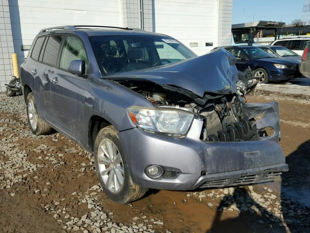 JTEEW44A682002233 - 2008 TOYOTA HIGHLANDER GRAY photo 1