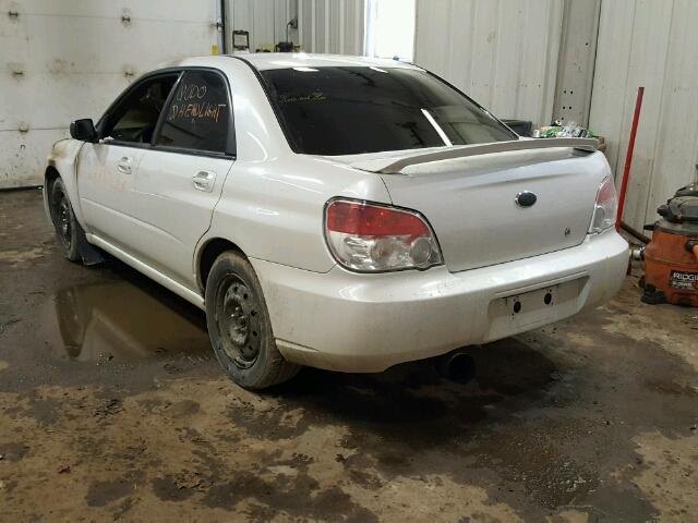 JF1GD61647G502204 - 2007 SUBARU IMPREZA 2. WHITE photo 3