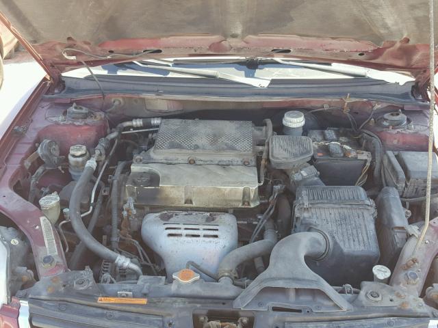 4A3AB36F47E033587 - 2007 MITSUBISHI GALANT ES RED photo 7