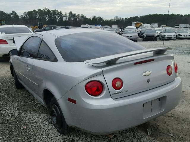 1G1AL14F357620901 - 2005 CHEVROLET COBALT LS SILVER photo 3