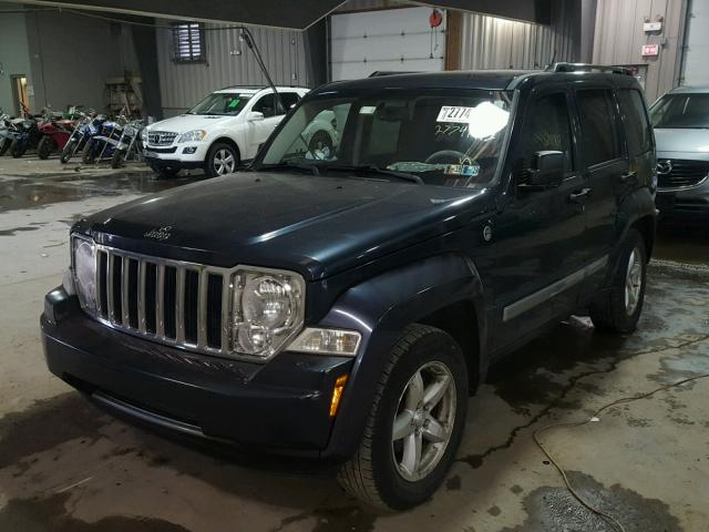 1J8GN58K18W215682 - 2008 JEEP LIBERTY LI BLUE photo 2