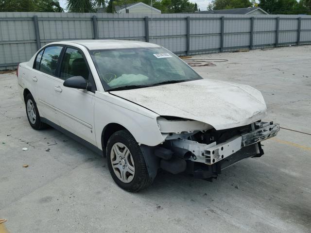 1G1ZS53F76F181983 - 2006 CHEVROLET MALIBU LS WHITE photo 1