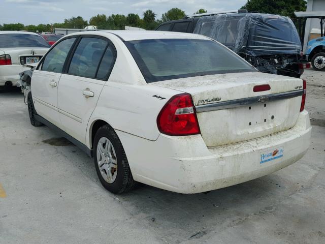 1G1ZS53F76F181983 - 2006 CHEVROLET MALIBU LS WHITE photo 3