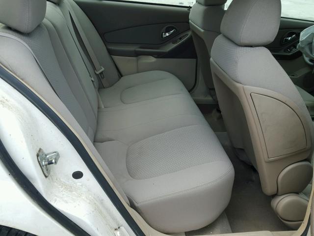 1G1ZS53F76F181983 - 2006 CHEVROLET MALIBU LS WHITE photo 6