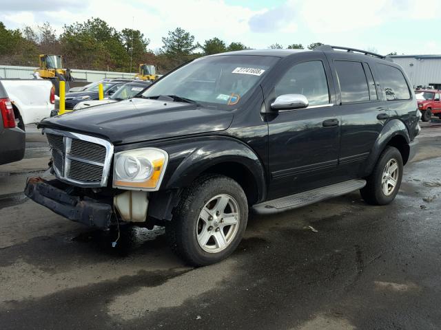 1D4HB48N55F535711 - 2005 DODGE DURANGO SL BLACK photo 2