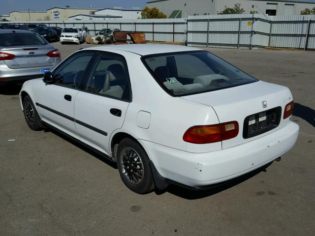 1HGEG8541RL033226 - 1994 HONDA CIVIC DX WHITE photo 3