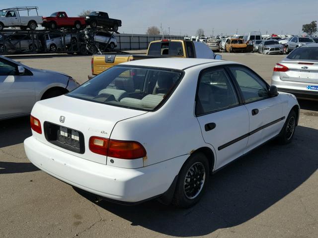 1HGEG8541RL033226 - 1994 HONDA CIVIC DX WHITE photo 4