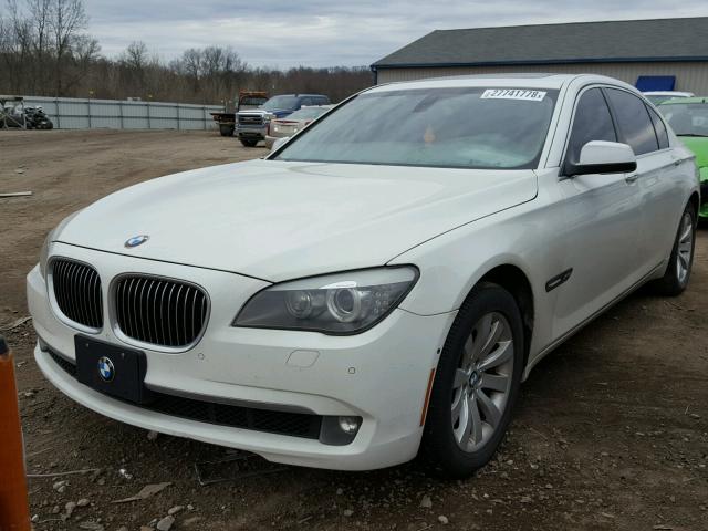 WBAKC8C52AC430115 - 2010 BMW 750 LI WHITE photo 2