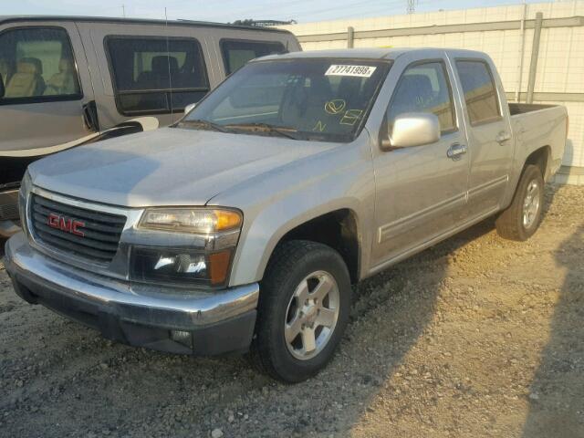 1GTD5MF95B8129680 - 2011 GMC CANYON SLE SILVER photo 2