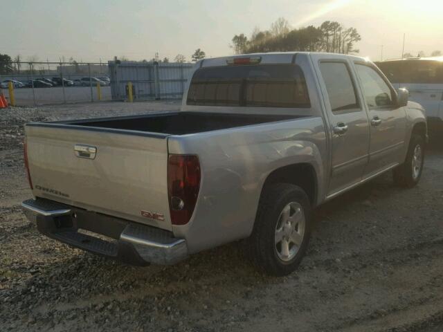 1GTD5MF95B8129680 - 2011 GMC CANYON SLE SILVER photo 4