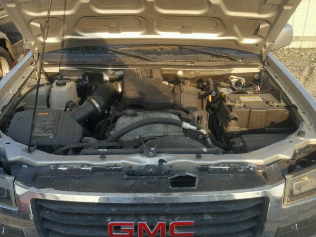 1GTD5MF95B8129680 - 2011 GMC CANYON SLE SILVER photo 7