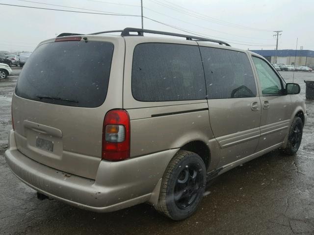 1GHDX03E63D137567 - 2003 OLDSMOBILE SILHOUETTE BEIGE photo 4