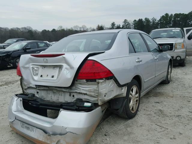 1HGCM56306A087015 - 2006 HONDA ACCORD SE SILVER photo 4