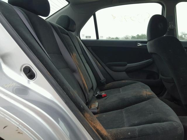 1HGCM56306A087015 - 2006 HONDA ACCORD SE SILVER photo 6